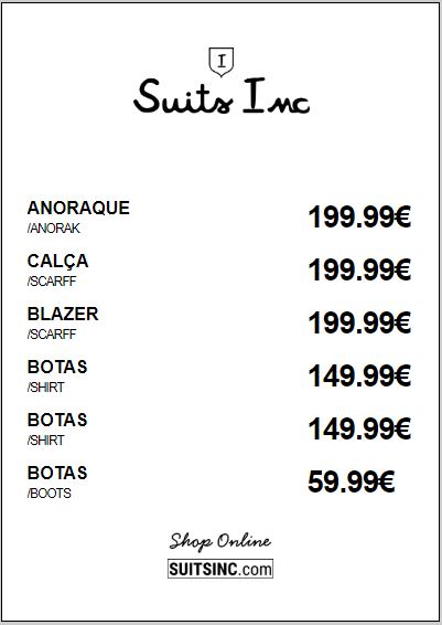 Suits Inc